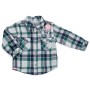 Сорочка дитяча Aziz у клітинку (19088-62B-green)