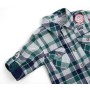 Сорочка дитяча Aziz у клітинку (19088-62B-green)
