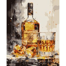 Картина по номерам Santi Віскі з льодом, 40*50 см, поталь (955282)