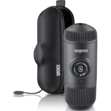Кавоварка кемпінгова Wacaco Nanopresso з чохлом сіра (WNANOGRcase)