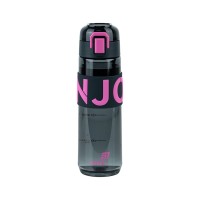 Пляшка для води Kite 680 мл чорно-рожева (K25-1233-3)