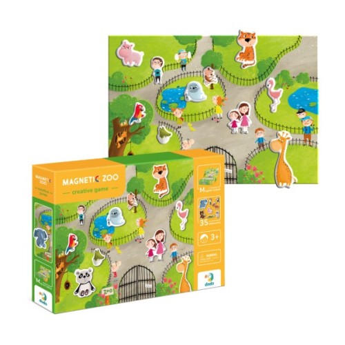 Навчальний набір DoDo Магнітна гра Зоопарк (200207)