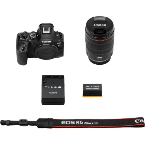 Цифровий фотоапарат Canon EOS R6 Mark III + RF 24-105 f/4.0-7.1 IS STM (7084C031)
