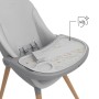 Стілець для годування Kinderkraft 2 в 1 Fini Up Grey (5902533930111)