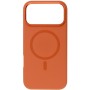 Чохол до мобільного телефона BeCover FIBRA Silicone OmniMag Apple iPhone 17 Pro Orange (716221)