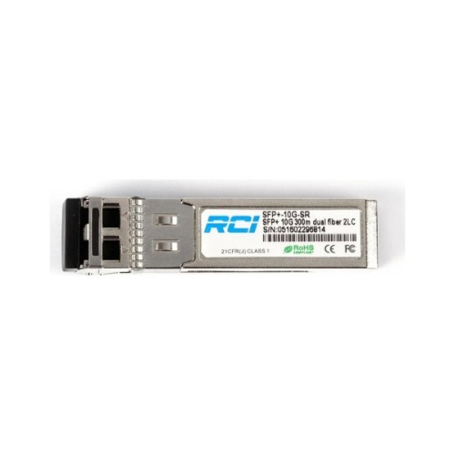 Модуль SFP RCI 10Gbps, 300m, 2LC, Tx850nm (SFP+-10G-SR)