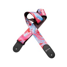 Ремінь для гітари DiMarzio Steve Vai Print Blue Cherry Universe (DD3144)