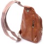 Сумка Vintage Жіноча слінг з екошкіри Руда (22749)