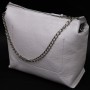Сумка Grande Pelle З натуральної шкіри Біла (11654)