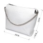 Сумка Grande Pelle З натуральної шкіри Біла (11654)