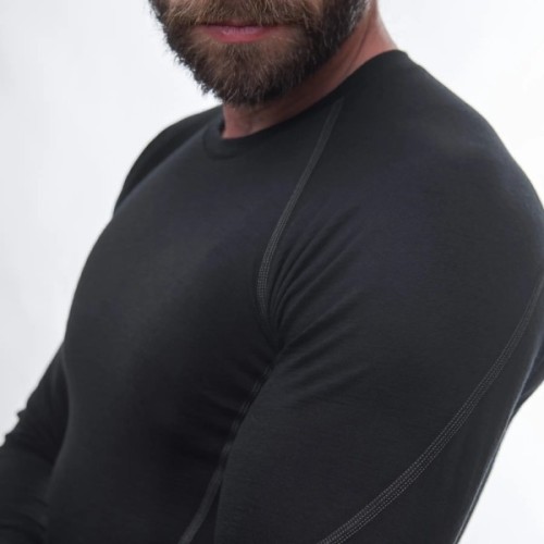 Термокофта Sensor Merino Active LS black 11109033 S (SM11MA-black-S)