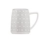 Чашка Ardesto Lamberto, 360мл, порцеляна, біло-сірий (AR3051)