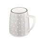 Чашка Ardesto Lamberto, 360мл, порцеляна, біло-сірий (AR3051)