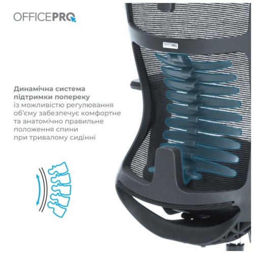 Офісне крісло OfficePro Balance OC620-B-DG-DG (OC620-B-DG-DG)
