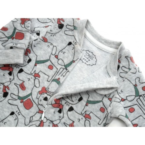 Чоловічок дитячий Tongs велюровий (2948-56-gray)