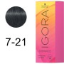 Фарба для волосся Schwarzkopf Professional Igora Vibrance 7-21 - Середньо-русявий попелястий (7702045123685)