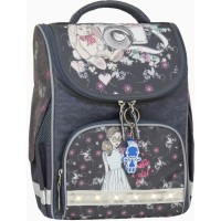 Портфель Bagland з ліхтариками Успіх 12 л. сірий 210к (00551703) (80213835)