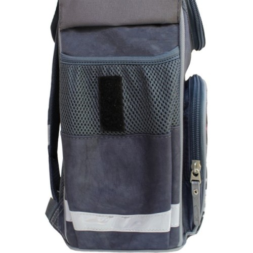 Портфель Bagland з ліхтариками Успіх 12 л. сірий 210к (00551703) (80213835)