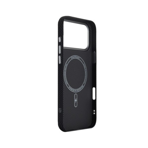 Чохол до мобільного телефона Armorstandart LikeCarbon2 MagCase Apple iPhone 18 Pro / 17 Pro Kevlar Black (ARM92537)