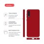 Чохол до мобільного телефона Intaleo SoftShell Samsung Galaxy A50 Red (1283126562860)