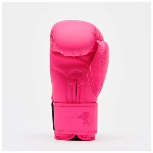 Боксерські рукавички Leone GN058 Tone X Fuxia 10 oz (GN058_Fuxia_10oz)