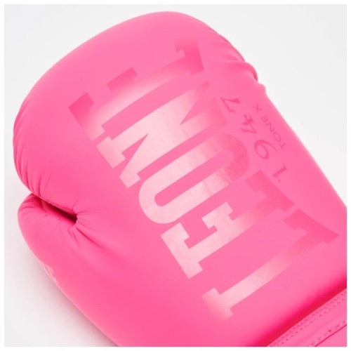 Боксерські рукавички Leone GN058 Tone X Fuxia 10 oz (GN058_Fuxia_10oz)