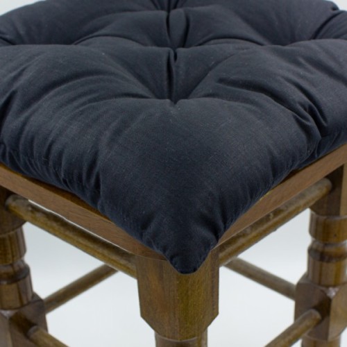 Подушка на стілець MirSon Ranforce Elite 16-9000 Black Stone 50x50 см (2200006276098)