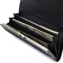 Гаманець ST Leather З натуральної лакованої шкіри Чорний (22679)