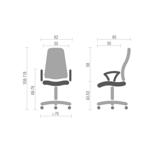 Офісне крісло Примтекс плюс Ultra Chrome C-11