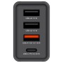 Зарядний пристрій Verbatim USB 30W PD3.0 4-ports black (49700)