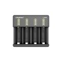 Зарядний пристрій для акумуляторів Liitokala 4 Slots, Li-ion, 16340, CR123A (Lii-L16340)