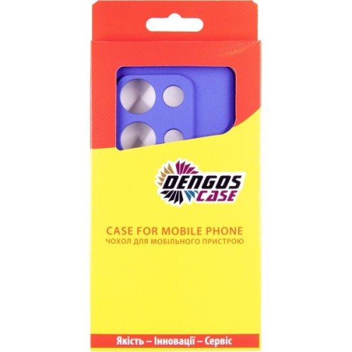 Чохол до мобільного телефона Dengos Xiaomi Redmi Note 14S Carbon + glass 2pcs (Purple) (DG-CTG2P-16)