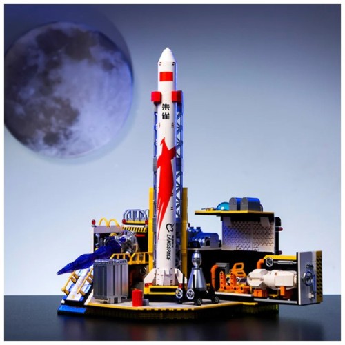 Конструктор Pantasy Joyside Series LANDSPACE - Лабораторія космічної ракети мрії без фігурок (11023)