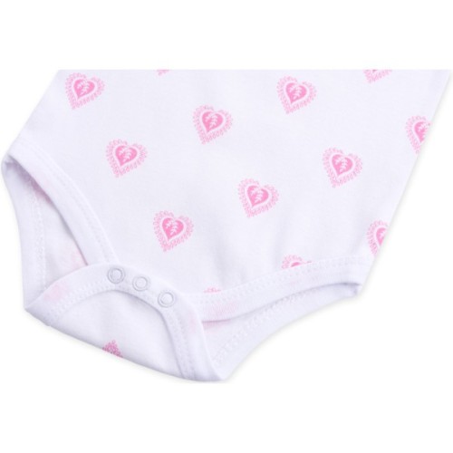 Боді дитяче Luvable Friends 5 шт з короткими рукавами для дівчаток (50638.0-3)