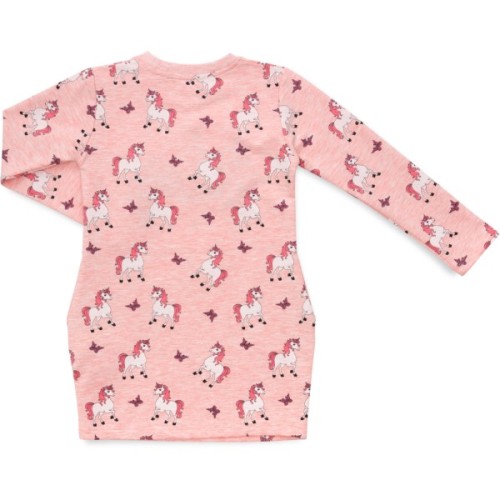 Плаття дитяче Breeze з єдинорогами (17743-134G-peach)