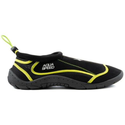 Аквашузи Aqua Speed Aqua Shoe Model 704-78 чорний, жовтий 37 (5905718616626)