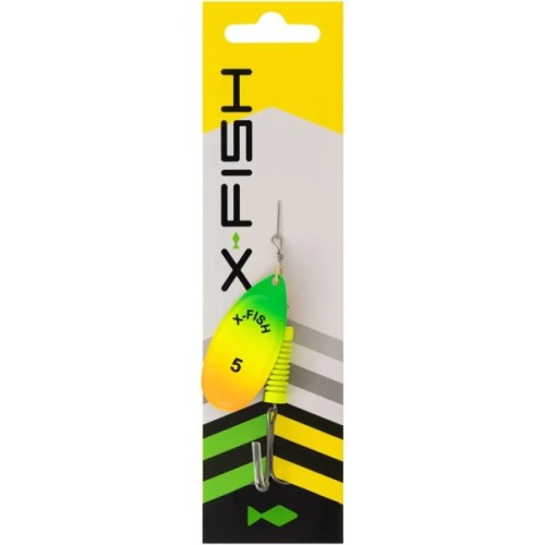 Блешня X-Fish Stark 14g 5 Fire tiger (1917.05.88)