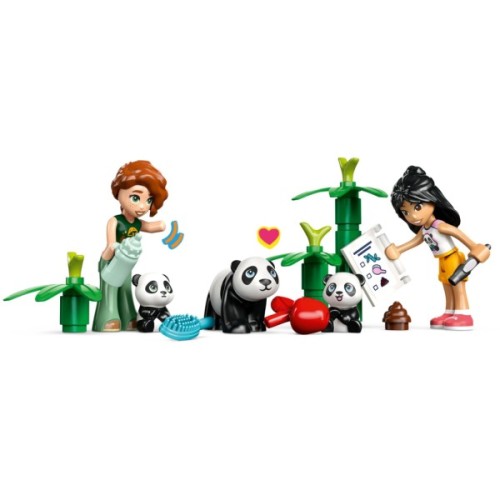Конструктор LEGO Friends Догляд за тваринами в заповіднику панд (42648)