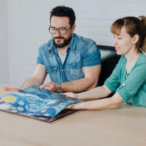 Пазл Trefl Art Зоряна ніч 500 елементів (5900511375442)