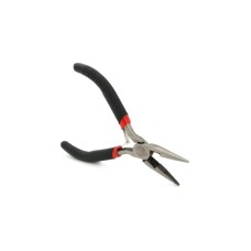 Плоскогубці Voltronic довгогубці 4.5", чорно-червоні ручки, 120мм (YT-VL120P)