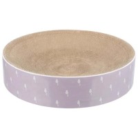 Дряпка (кігтеточка) для котів Trixie «Lilly» картонна з м'ятою 45×10 см (рожева) (4011905480145)