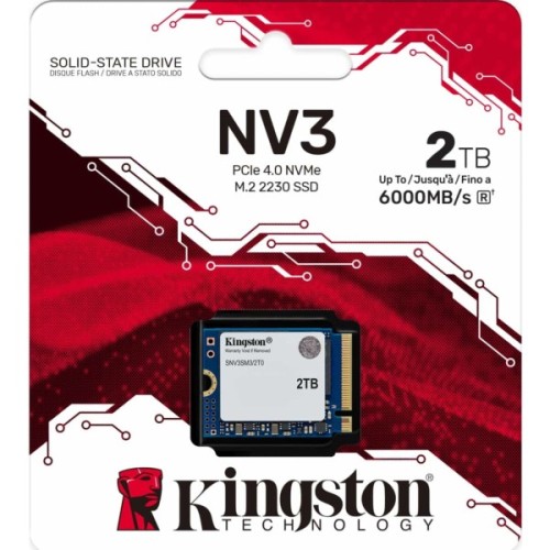 Накопичувач SSD M.2 2230 2TB NV3 Kingston (SNV3SM3/2T0)