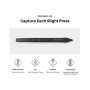 Графічний планшет Huion Kamvas 13 Gen 3 Black + рукавичка (GS1333)