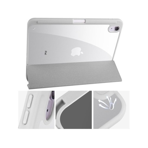 Чохол до планшета BeCover Soft Edge mount Apple Pencil Apple iPad 10.9" 2022/24/11" 2025 Gray (709236)