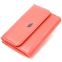 Гаманець Canpellini З натуральної шкіри флотар Кораловий (21595)