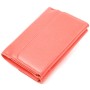 Гаманець Canpellini З натуральної шкіри флотар Кораловий (21595)