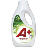Гель для прання A+ White Для білих тканин 880 мл (8435495810636)