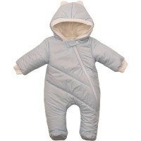 Комбінезон дитячий HAPPY TOT утеплений на блискавці (755-62-blue)