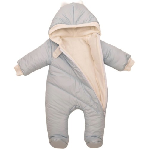 Комбінезон дитячий HAPPY TOT утеплений на блискавці (755-62-blue)