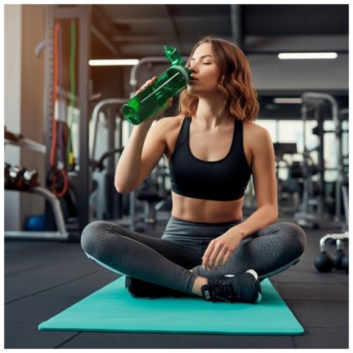 Пляшка для води Line Art Rosario 700 мл зелений (60013918LA-04)